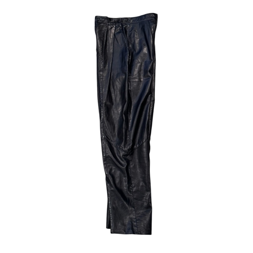 Dominic Bellissimo Leather High Rise Pant 4 - Picture 10 of 15